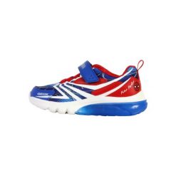 Buty GEOX J CIBERDRON Niebieski. Czerwone buty fitness męskie Geox, do biegania. Za 248.25 zł.
