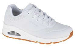 Buty do chodzenia damskie Skechers Unostand ON Air. Białe buty sportowe na co dzień damskie Skechers, bez wzorów, z gumy, trekkingowe. Za 339.00 zł.