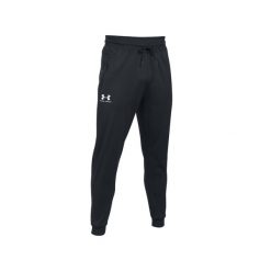 Spodnie sportowe męskie Under Armour Spodnie Męskie Sportstyle Jogger. Czarne spodnie sportowe męskie Under Armour, z poliesteru. Za 346.00 zł.