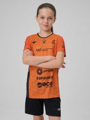 4F Koszulka meczowa replika domowa z sezonu 2025/26 dziecięca 4F x Uni Opole - pomarańczowa 98/104. Brązowe koszulki dziewczęce 4f, l, bez wzorów, z dzianiny, bez ramiączek. Za 149.99 zł.