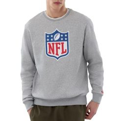 Bluza New Era NOS NFL Crew HGR. Szare bluzy bez kaptura męskie New Era, m. Za 299.50 zł.