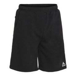 Spodenki piłkarskie bawełniane Select Torino Sweat granatowe. Czarne szorty męskie Select, z bawełny, bez kołnierzyka. Za 95.99 zł.