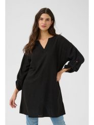Cream Tunika w kolorze czarnym rozmiar: 40. Czarne tuniki damskie Cream, bez wzorów, bez kołnierzyka, bez ramiączek. Za 104.99 zł.