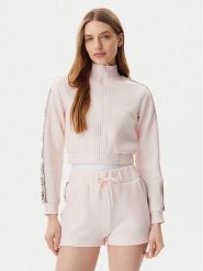 Guess Bluza V3RQ12 KB3P2 Różowy Regular Fit. Czerwone bluzy bez kaptura damskie Guess, l, z bawełny. Za 219.99 zł.
