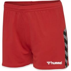 Spodenki sportowe Hummel Authentic Charge Poly Shorts. Czerwone spodenki sportowe damskie HUMMEL, m, na fitness i siłownię. Za 139.00 zł.