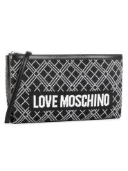 LOVE MOSCHINO Torebka JA28173G0OIA0000 Czarny. Czarne torebki klasyczne damskie Love Moschino, bez wzorów, z materiału, bez dodatków. Za 649.00 zł.