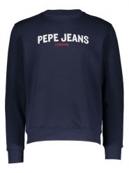 Pepe Jeans Bluza w kolorze granatowym rozmiar: M. Niebieskie bluzy bez kaptura męskie Pepe Jeans, m, z bawełny. Za 148.96 zł.
