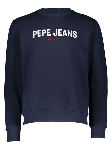 Pepe Jeans Bluza w kolorze granatowym rozmiar: M. Niebieskie bluzy bez kaptura męskie Pepe Jeans, m, z bawełny. Za 148.96 zł.