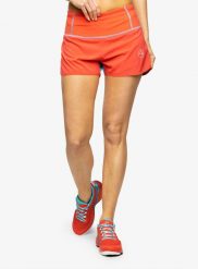Spodenki do biegania damskie La Sportiva Vector Short. Brązowe szorty damskie La Sportiva, bez wzorów, z elastanu, klasyczne. Za 369.99 zł.