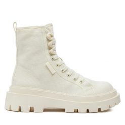 Trapery Superga. Brązowe trapery damskie Superga, bez obcasa. Za 449.99 zł.