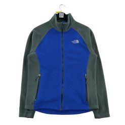 The North Face kurtka polarowa męska. Niebieskie kurtki męskie The North Face, l, bez wzorów, z materiału, wizytowe, bez kaptura. Za 127.76 zł.
