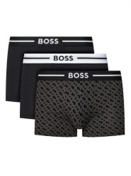 BOSS Komplet bokserek 50531694 Szary. Szare bokserki męskie Boss, bez wzorów, z bawełny. Za 219.99 zł.