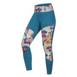 Legging kobieta Ocun Rhea blue. Niebieskie spodnie dresowe damskie Ocun, s, bez wzorów. Za 241.50 zł.