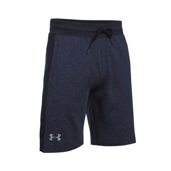Krótka koszulka Under Armour Sportstyle Graphic. Niebieskie szorty męskie Under Armour, xs, z bawełny, na fitness i siłownię. Za 237.30 zł.