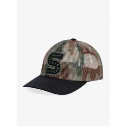 Czapka z daszkiem Stance Standard Adjustable Mesh Cap - camo. Brązowe czapki męskie Stance, bez wzorów, z meshu, sportowe. Za 101.99 zł.