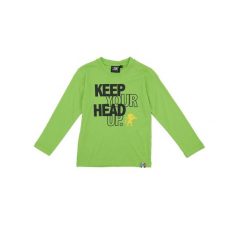 Koszulka z bawełna na outdoor na co dzień. Zielone t-shirty damskie LEONE 1947 APPAREL, bez wzorów, z bawełny, bez kołnierzyka. W wyprzedaży za 44.86 zł.