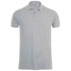 Męska Koszulka Polo Phoenix. Szare koszulki polo męskie SOL'S, m, bez wzorów, z bawełny, bez ramiączek. Za 137.99 zł.