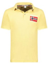 Geographical Norway Koszulka polo "Kinvite" w kolorze żółtym rozmiar: XXL. Żółte koszulki polo męskie Geographical Norway, xxl, bez wzorów, bez ramiączek. Za 96.60 zł.