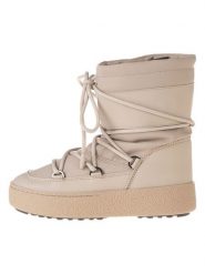 Moon Boot Botki zimowe "Ltrack Tube" w kolorze beżowym rozmiar: 38. Brązowe botki damskie Moon Boot, na zimę, bez obcasa, bez zapięcia. Za 702.45 zł.