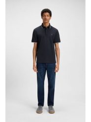 Hugo Boss Fashion Koszulka polo w kolorze granatowym rozmiar: S. Niebieskie koszulki polo męskie Hugo Boss Fashion, s, bez wzorów, z bawełny, bez ramiączek. Za 170.87 zł.