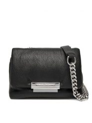 Armani Exchange Torebka XW000357 AF17240 UC001 Czarny. Czarne torebki klasyczne damskie Armani Exchange, bez wzorów, ze skóry, wizytowe, bez kołnierzyka, bez ramiączek. Za 619.99 zł.