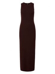 Pieces Sukienka dzianinowa w kolorze czerwonym rozmiar: L. Czerwone sukienki damskie Pieces, l, bez wzorów, z dzianiny, bez kołnierzyka, bez ramiączek, maxi. Za 108.74 zł.