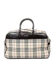 Burberry Torba podróżna w kolorze beżowym - 44 x 27 x 20 cm rozmiar: onesize. Brązowe torebki klasyczne damskie Burberry, bez wzorów, z materiału, bez dodatków. Za 2,470.99 zł.