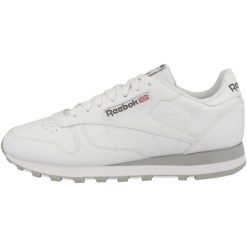 Buty sportowe do chodzenia Reebok CLASSIC LEATHER. Białe obuwie do biegania damskie Reebok, reebok classic. Za 359.00 zł.