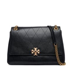 Torebka Tory Burch. Czarne torebki klasyczne damskie Tory Burch, bez wzorów, bez dodatków. Za 2,147.99 zł.