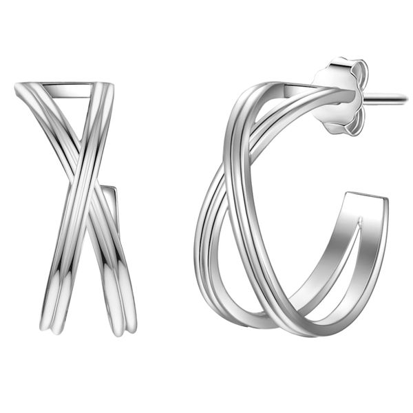 Glanzstücke München Srebrne kolczyki sztyfty srebro wysokiej próby srebrny Kolczyki koła 1 ct Damski. Szare kolczyki damskie Glanzstücke München, srebrne, na sztyftcie. Za 199.99 zł.