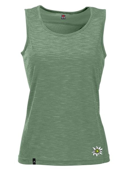 Maul Sport Top funkcyjny "Beja XT" w kolorze zielonym rozmiar: 42. Zielone topy damskie Maul Sport, bez wzorów, z materiału, bez kołnierzyka. Za 99.45 zł.
