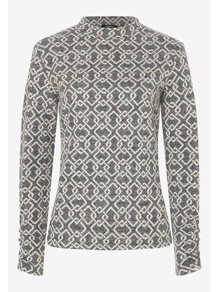 More & More Koszulka w kolorze szarym rozmiar: 38. Szare bluzki damskie MORE & MORE, bez wzorów, bez kołnierzyka. Za 74.11 zł.