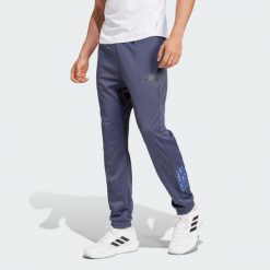 Spodnie Train Essentials Camo Training. Szare spodnie sportowe męskie Adidas, z dzianiny. Za 299.00 zł.