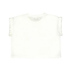 Top Damski Z Bawełny Organicznej. Białe topy damskie MANTIS, bez wzorów, z bawełny, bez kołnierzyka. Za 48.99 zł.