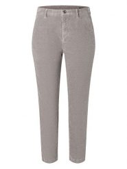 MAC Spodnie chino w kolorze szarym rozmiar: 42. Szare spodnie materiałowe damskie MAC, z aplikacjami. Za 287.16 zł.