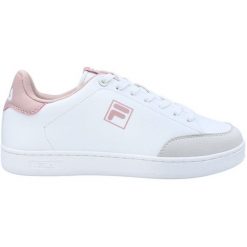 Buty Fila Courtbay FFW0477 13251 białe. Białe buty sportowe na co dzień damskie bez wzorów, z gumy. Za 297.54 zł.
