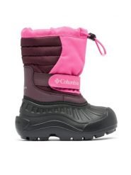 Columbia Śniegowce Children'S Powderbug Snowlite 2078922 Bordowy. Czerwone kozaki dziewczęce Columbia, bez wzorów, z materiału, bez obcasa. Za 279.99 zł.