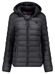 ANAPURNA Kurtka pikowana "Akitalana Hood" w kolorze czarnym rozmiar: XL. Czarne kurtki damskie ANAPURNA, xl, bez wzorów, bez kaptura. Za 143.90 zł.