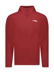 Geographical Norway Bluza polarowa "Tug" w kolorze bordowym rozmiar: M. Czerwone bluzy bez kaptura męskie Geographical Norway, m, z materiału. Za 96.83 zł.