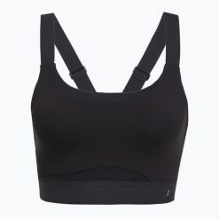 Biustonosz treningowy On Performance. Czarne biustonosze On, bez wzorów, z materiału. Za 249.99 zł.