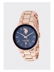 U.S. Polo Assn. Zegarek kwarcowy w kolorze różowozłoto-granatowym rozmiar: onesize. Czerwone, analogowe zegarki męskie U.S. Polo Assn., metalowe. Za 252.99 zł.
