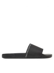 Calvin Klein Klapki Ess Slide Institutional Cv HM0HM02108 Czarny. Czarne klapki i japonki męskie CALVIN KLEIN, z syntetyku. Za 209.99 zł.