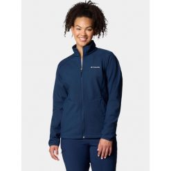 Kurtka softshell damska Columbia Kruser Ridge III. Niebieskie kurtki damskie Columbia, xl, bez wzorów, z softshellu, bez kaptura. W wyprzedaży za 348.60 zł.