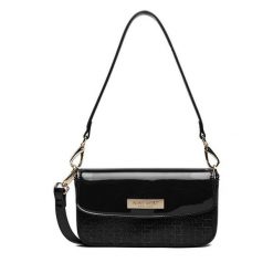 Torebka Nine West. Czarne torebki klasyczne damskie Nine West, bez wzorów, bez dodatków. Za 169.99 zł.