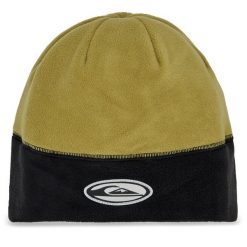 Czapka Quiksilver. Zielone czapki męskie Quiksilver, na zimę, bez wzorów. Za 179.99 zł.