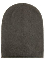 Zwillingsherz Kaszmirowa czapka beanie w kolorze szarym rozmiar: onesize. Szare czapki zimowe damskie Zwillingsherz, z kaszmiru. Za 174.02 zł.