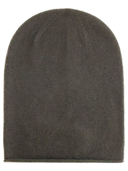 Zwillingsherz Kaszmirowa czapka beanie w kolorze szarym rozmiar: onesize. Brązowe czapki zimowe damskie Zwillingsherz, z kaszmiru. Za 159.95 zł.