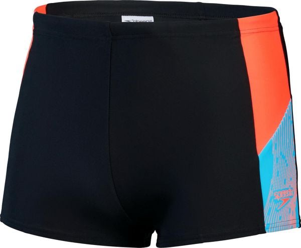 Bokserki pływackie męskie Speedo Dive Aquashort. Czarne kąpielówki męskie Speedo, m, bez wzorów, z materiału, do pływania. Za 135.60 zł.