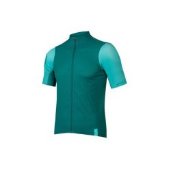 Koszulka rowerowa męska Endura FS260 SS Std emerald. Zielone t-shirty sportowe męskie ENDURA, m, bez ramiączek, rowerowe. Za 219.99 zł.