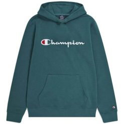 Bluza sportowa chłopięca Champion Big Logo 2024. Zielone bluzy sportowe męskie CHAMPION, xl, z materiału. Za 200.15 zł.
